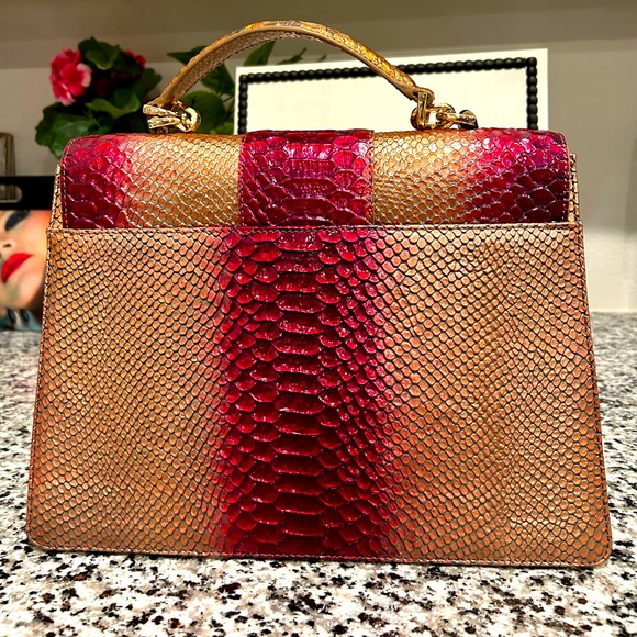 Brahmin Hallie Pomegranate Harkness - Picture 3 of 11